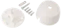 Täckkåpa mini Ø55 mm - Vit