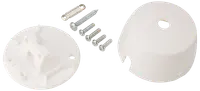 Pendelroset mini Ø55 mm - Hvid