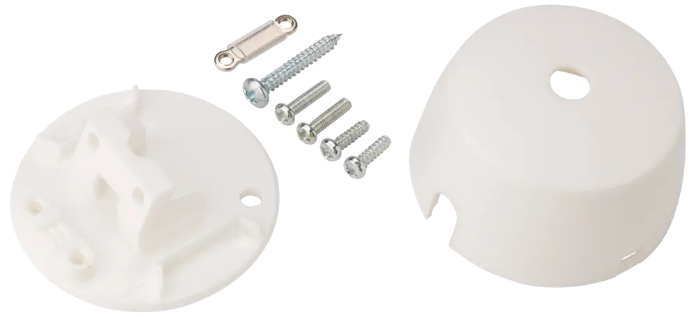 Pendelroset mini Ø55 mm - Hvid