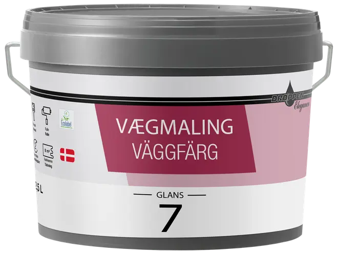 Vægmaling Glans 7 - cloudy day
