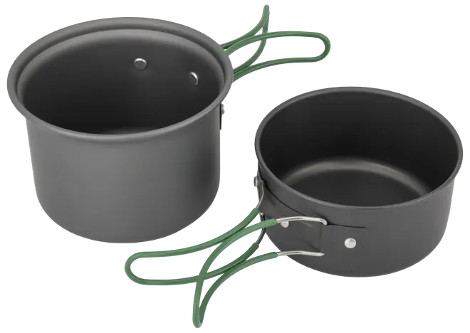 Camping kasserollesæt - 2 dele