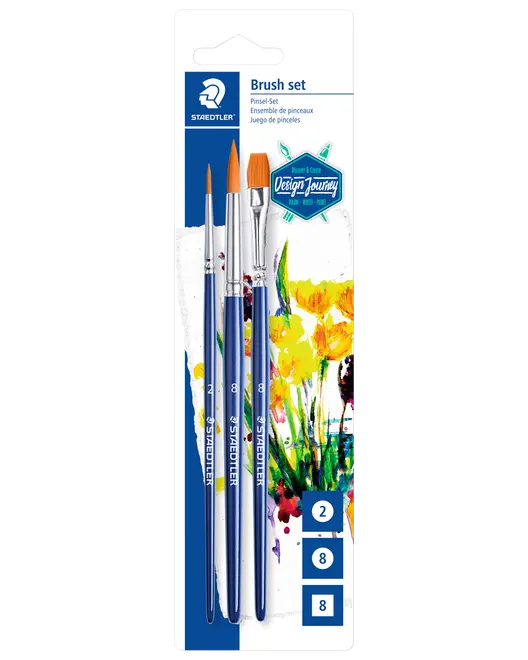 Staedtler Design Journey Penselsæt 3 dele