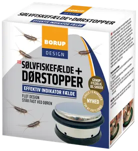 Borup DESIGN Sølvfiskefælde Dørstopper