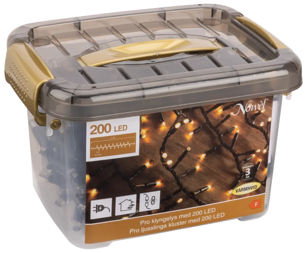Nowel Pro Cluster Light 200 LED varmvit