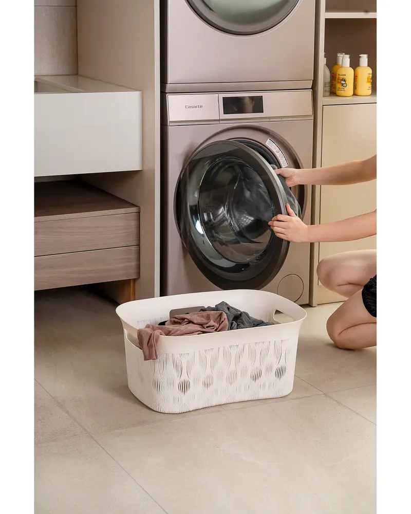 Tvättkorg 38 L - Vit