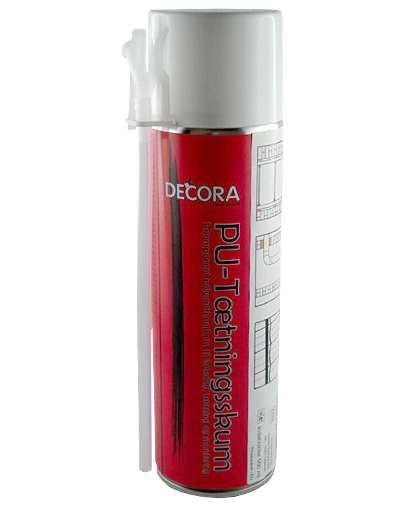 Decora PU-tætningsskum 500 ml