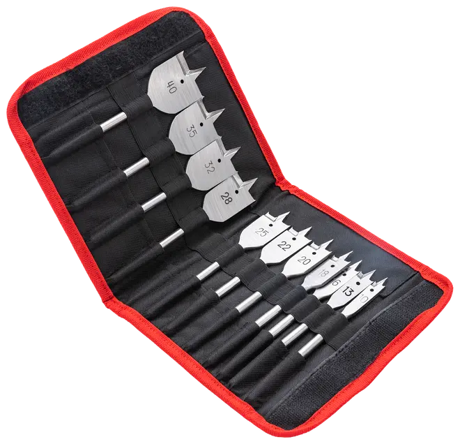 Mitsutomo flatborrset 11 st