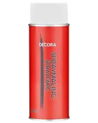 Spraymaling Mat hvid