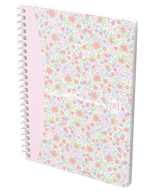 Oxford Floral A5 Linjerat