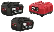 SKIL Batteri 2x4 Ah + Lader 20V