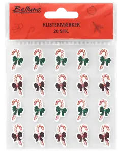 Klistermärken polkagris jul 20 st