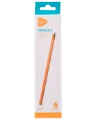 Blyanter med viskelæder 6-pak