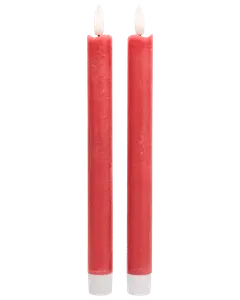 LED-stearinljus H.25 cm 2-pack