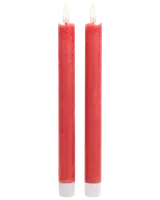 LED-stearinljus H.25 cm 2-pack