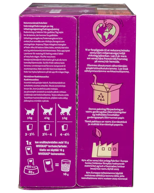 Whiskas Pure Delight 1 år+ 12 x 85 g