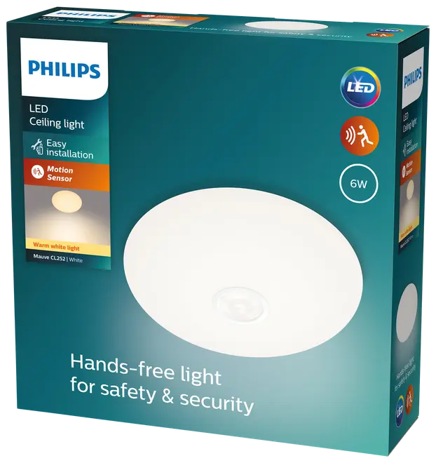 Philips takplafond Mauve 