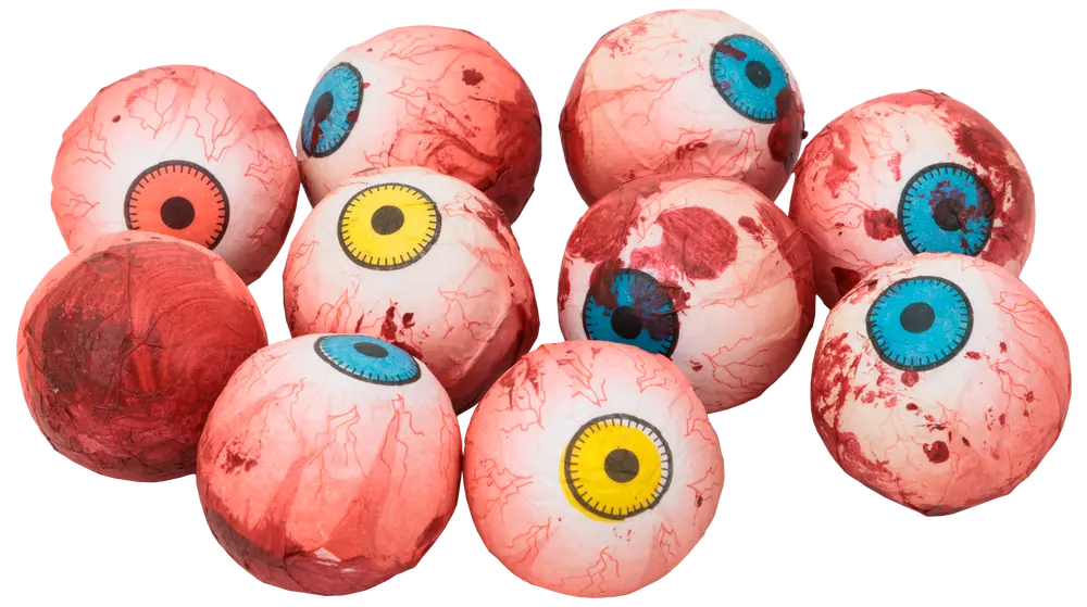 Halloween Blodsprängda ögon 10-pack