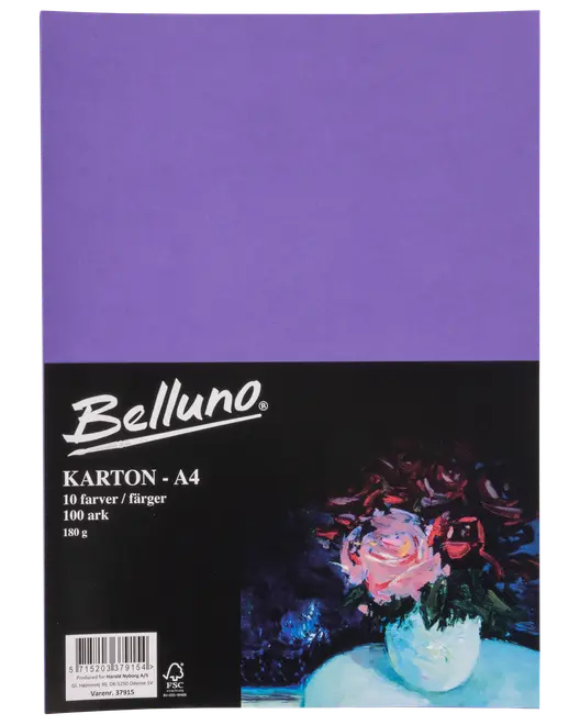 Belluno Kartong original 100 ark - 180 g