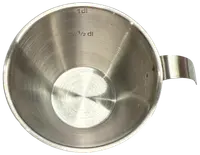 Decilitermål i stål