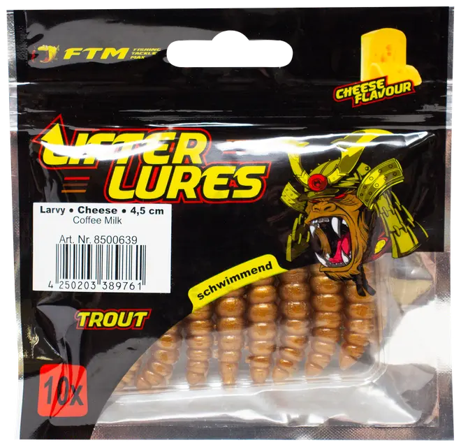 Larvy Cheese 4,5 cm - Coffee