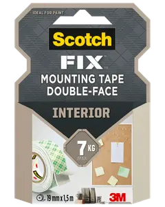 Scotch-FIX™ Dobbeltklæbende INDE 19 mm x 1,5 meter