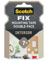 Scotch-FIX™ Dobbeltklæbende INDE 19 mm x 1,5 meter