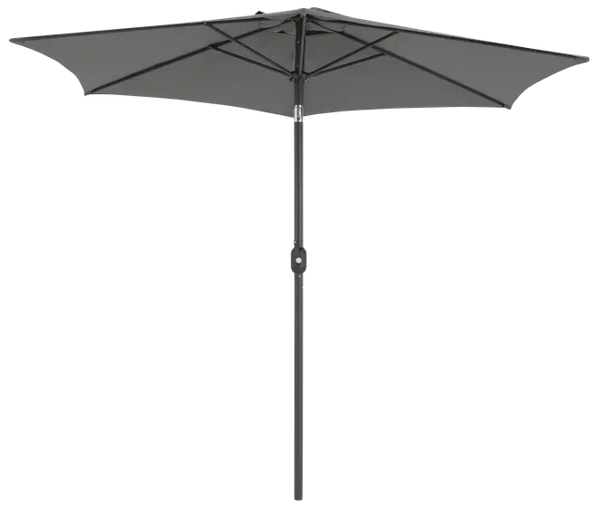 Parasoll med tilt Ø3 meter - Grå