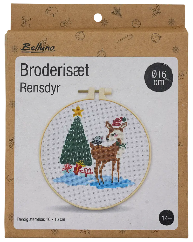 Broderiset med renar 