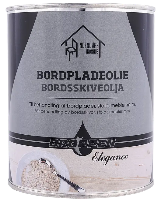 Droppen Elegance Bordpladeolie 0,75 L - klar