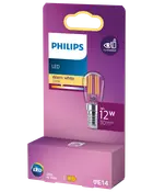 PHILIPS LED-päronlampa 1W E14 T25S