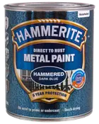 Hammerite Hammer Mørk Blå - 750 ml