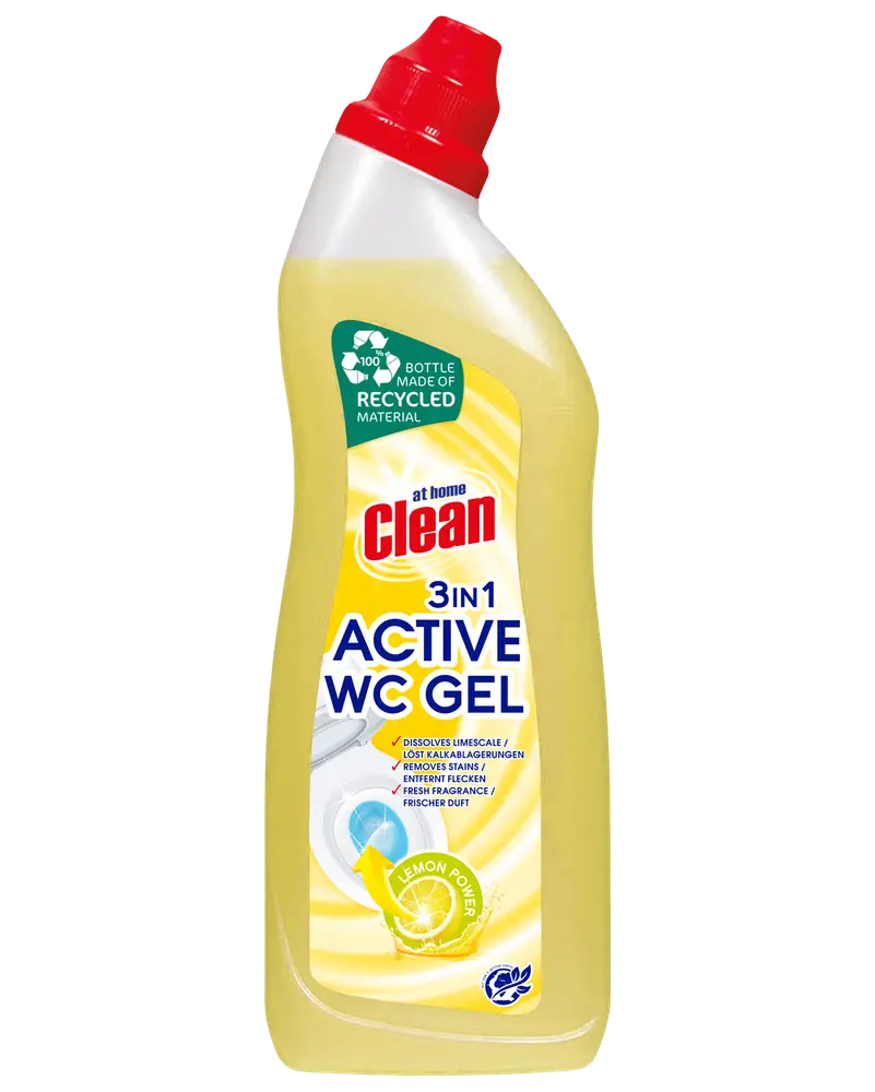 At Home Clean Toiletrens 3-i-1 750 ml - Lemon