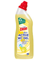 At Home Clean Toiletrens 3-i-1 750 ml - Lemon