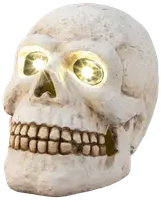 Dödskalle led 26 cm halloween