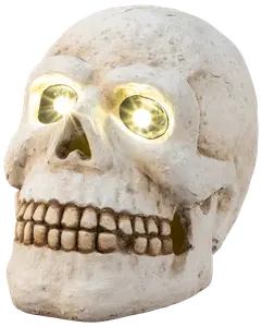 Dödskalle led 26 cm halloween