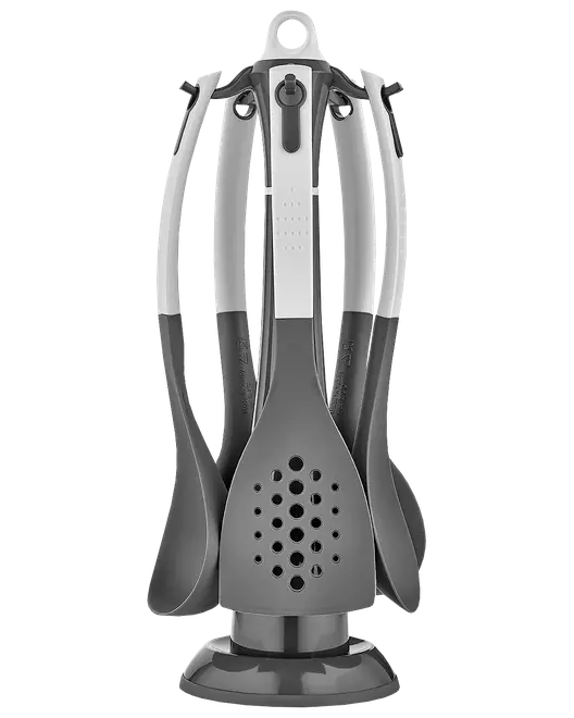 Köksredskap med hållare - 6 delar