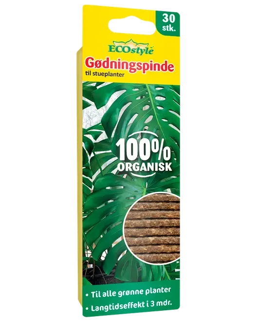 ECOstyle Gødningspinde til stueplanter 30-pak