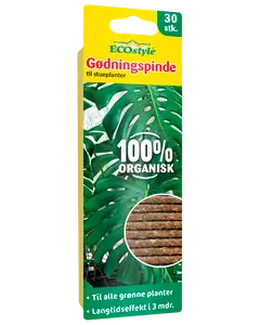 ECOstyle Gödningspinnar för krukväxter 30-pack