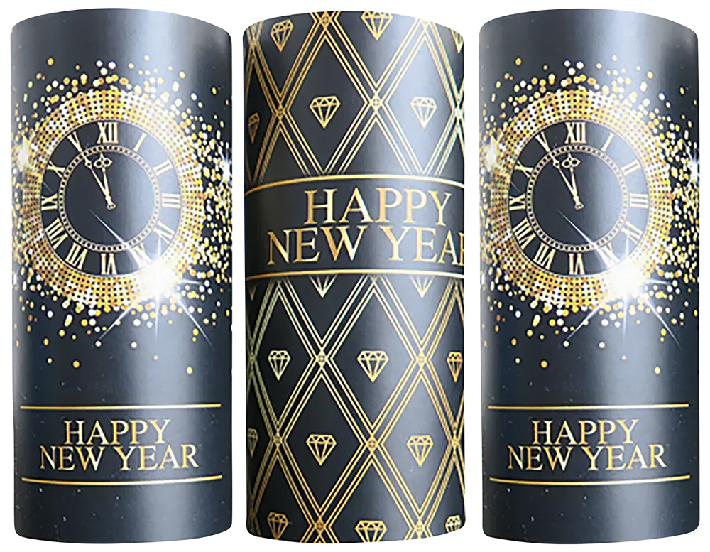 Bordsbomber olika design 3-pack