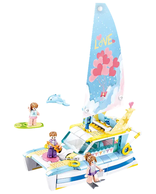 Sluban Girls Dream Yacht M38-B0867 - 301 dele