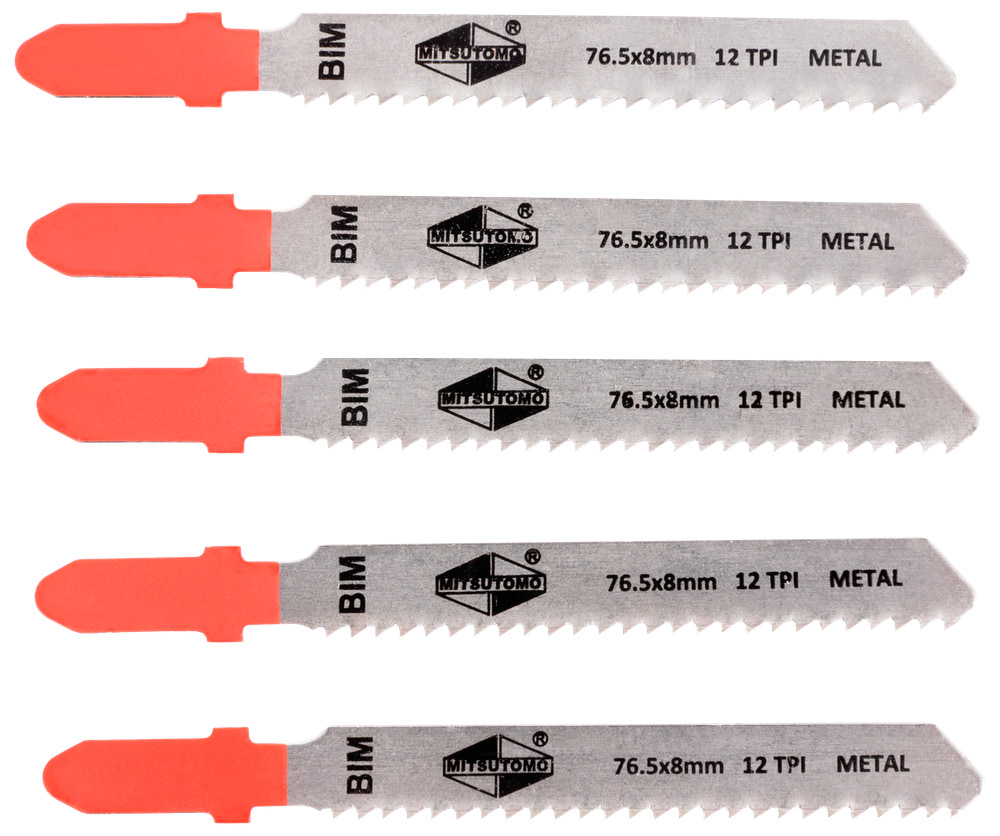 Mitsutomo Stiksavsklinger Metal 12T 5 stk.