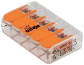 WAGO Kopplingsklämmor för 5 trådar 8-pack