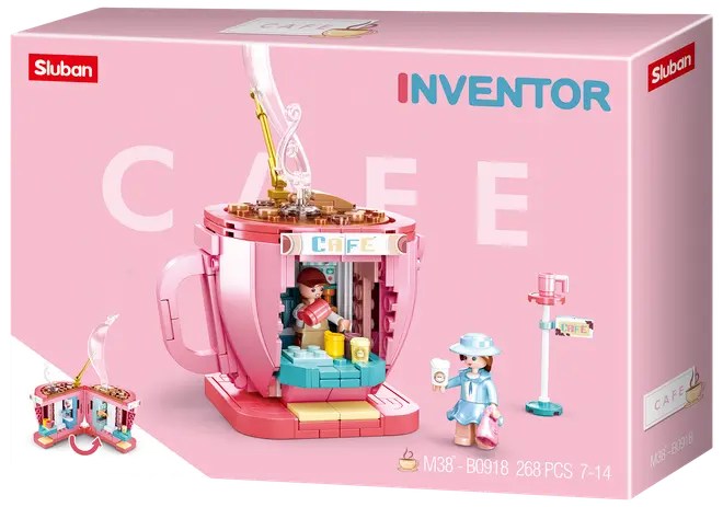 Sluban Inventor Café M38-B0918 - 268 dele