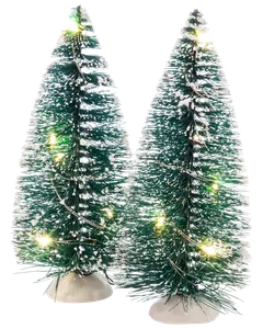 Julgranar 2 st led jullandskap