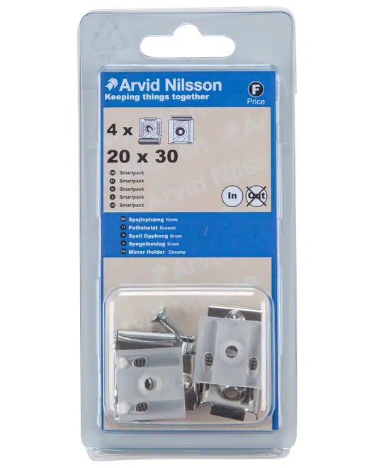 SPEGELBESLAG 20X30 4 ST