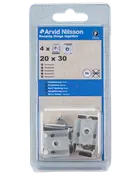 Spejlophæng 20 x 30 mm 4-pak