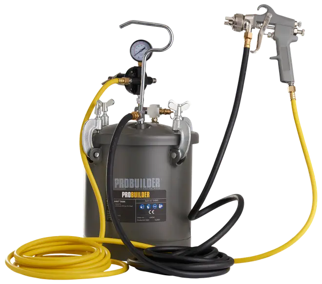 ProBuilder Trykluft sprøjtemalertank 9,5 L