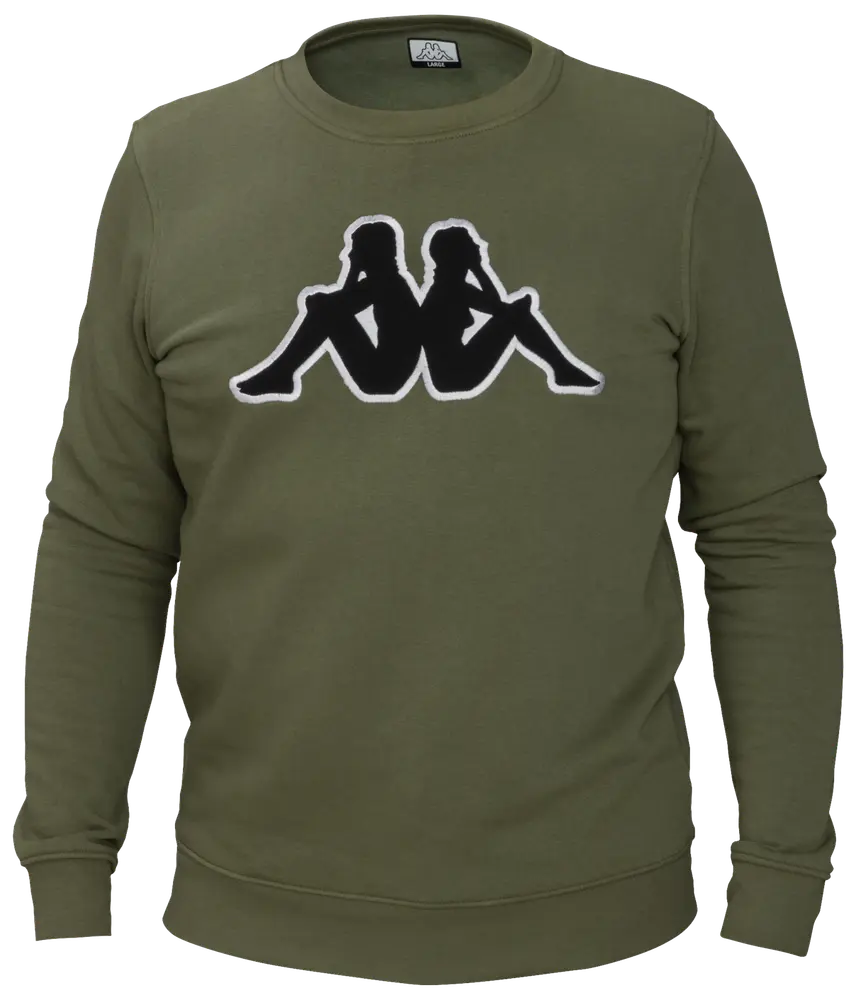 Sweatshirt Olivgrön
