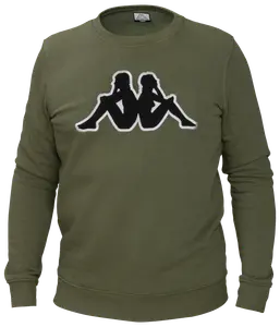 Sweatshirt Olivgrön