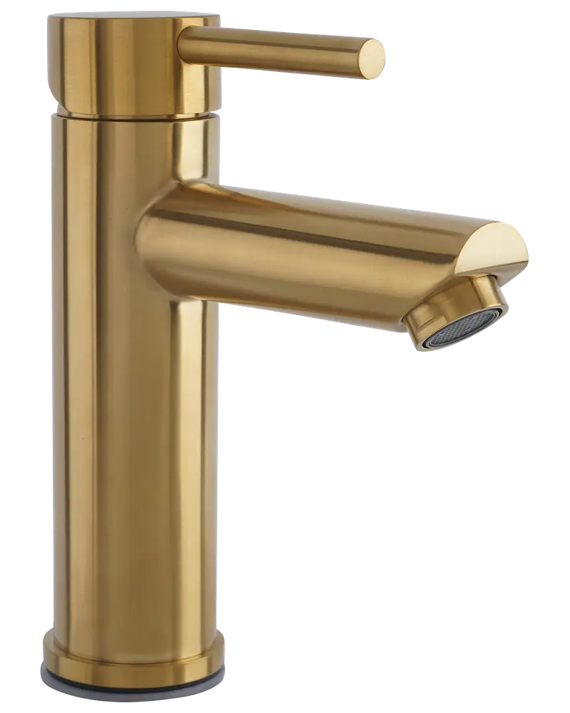 CARLSBAD Håndvaskarmatur - Børstet messing-finish